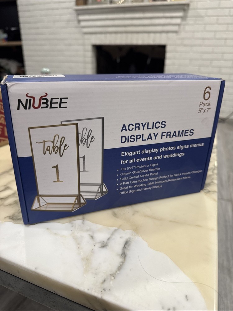 Acrylic Display Frames
