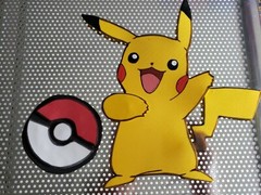 Set of 2 Pikachu Foam figures, for centerpiece decoration cake topper pokemon