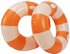 2PCS XL Striped Beach Inflatable 45″ Pool Floats for Adult Bachelorette Swim …