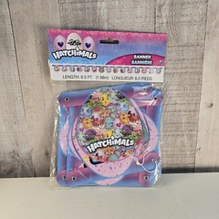 2 Packs – Hatchimals Happy Birthday 6.5′ Banner Hanging String Party Decor