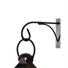 Sturdy Construction 2Pcs Metal Flower Pot Hangers for Long Lasting Use