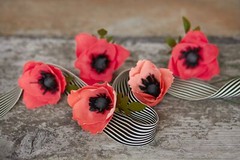 Double Sided Crepe Paper Roll Strawberry Tulip Pink 6.7 Sq Ft Decorations