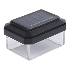 Energy Efficient Solar Powered Fence Light Fits Rod Mat Fences Easy to Mount
