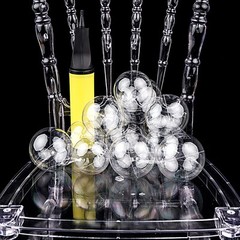 Small Clear Balloons 100Pcs Mini Bubble Bobo Balloons Latex Free Tiny Crystal T