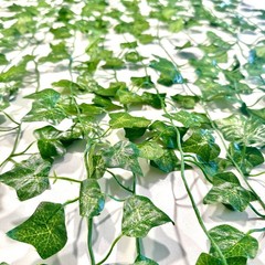 3 Pack (21Ft) Fake Ivy Garland Artificial Vines Leaf Flower 21FT, Green