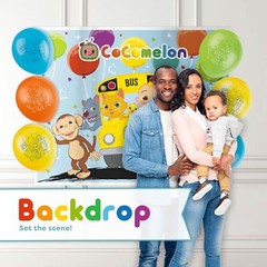 Cocomelon Party Supplies | Cocomelon Birthday Party Supplies |Cocomelon Backdrop