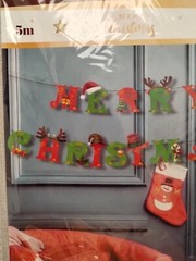 Merry Christmas Party Decorations Banner