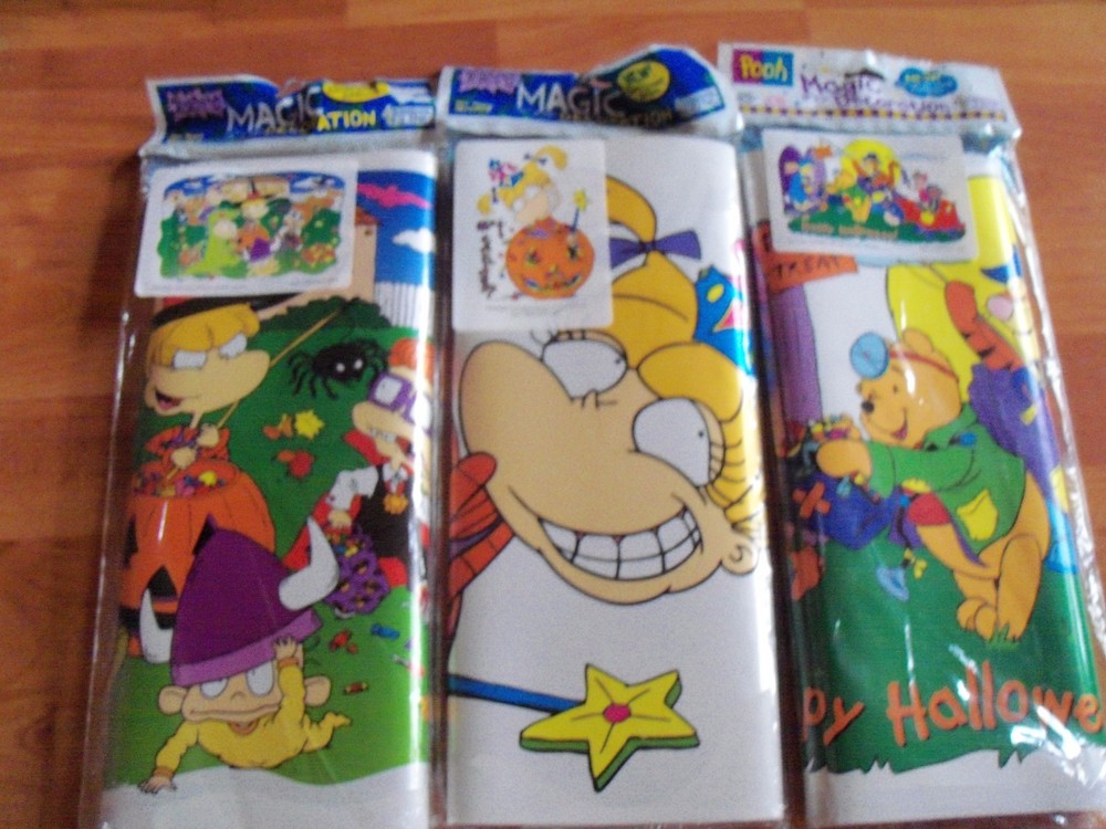 Magic Decoration Cling Super Static 1999 12″ x 17″ U Pick Not a Lot