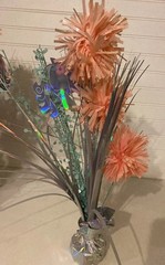 Pink, Blue And Silver Unicorn Centerpieces