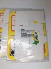 Designware Sesame Street Stand-Up Centerpiece Big Bird+ 2x Activity Placemats A9