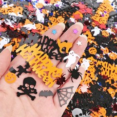 2000+pcs Confetti Table Scatter Pumpkins Spiders Bats Witches Spider Webs Sta…