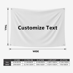 2D Flat Banner Customizable Name for 21St Birthday Party Banner Backdrop ☋