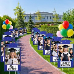Graduation Decorations 2026 – K-12 Photo Yard Signs, 15″ X 8″ Photo
