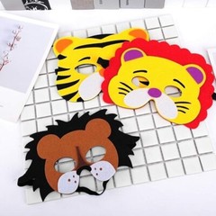 Máscaras De Fieltro De Animales Para Fiestas (30 Paquetes) Para Niños Fiesta NEW