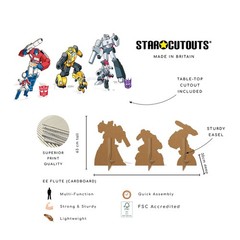 Transformers Retro Cardboard Cutout Multi Pack Official Party Bundle Collection