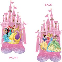 Princess Theme 3rd Birthday Party Supplies 8 Princesses Balloon Bouquet Decor…
