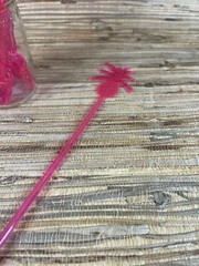 20 Pink Pineapple Swizzle Sticks 9.5″ tall Great 4 Adult Beverages Cocktail Tiki