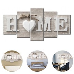 5 Piece Set of Unframed Modern Canvas Prints Stylish Home Decor for All Rooms