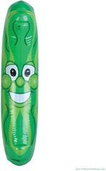GIANT Inflatable Pickle Head – Beach Pool Float Noodle Gag Prank Joke Party Fun