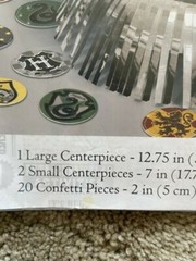 Harry Potter™ Table Decorating 1 Lg And 2 Small Centerpieces 20 Piece Confetti