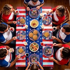 Complete Iridescent Party Tableware – 9in Plates & 7in Dessert Plates Included