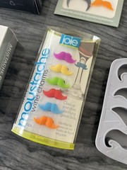 Assorted Mustache Party Supplies Never Used