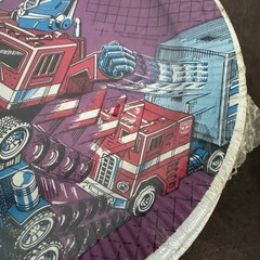 5x Vintage 1984 TRANSFORMERS Birthday Party Plates – New Old Stock Unique