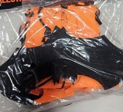 Halloween String Banner Felt Letters Wall Decor Black Bats 2 Pk Lot