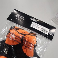 Halloween String Banner Felt Letters Wall Decor Black Bats 2 Pk Lot