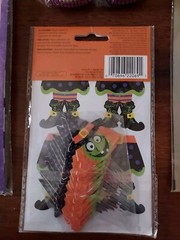 Halloween Party Supplies Lot: Invitation Kit, Window Silhouettes, Pencils & More