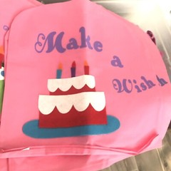 Happy Birthday Chair Cover Party Decor 10pcsPink Different Designs Fast Shipping
