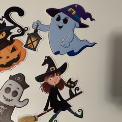 Halloween Mini Assorted Paper Cutouts 12 Count
