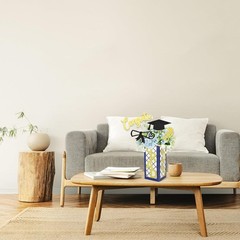 4 PCS 2025 Graduation Lantern Boxes Grad Party Decor Table Centerpieces