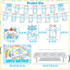 Kids Birthday Party Decorations Set – Cute Dog Theme Includes Banner, Foil Ballo