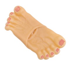 Feet Slippers Wilma Flintstone Costume Adult Shoes Child