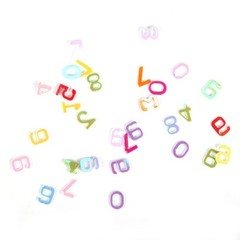 Number 0-9 Birthday Confetti, Mixed Color, DIY, Party, Table, Graduation