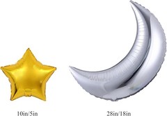 8PCS Eid Mubarak Balloons,Eid Al Adha Decorations,Eid Gifts for Kids,Gold Goat B