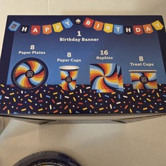 NEW 2026 ALDI 50th Birthday Celebration Box Party Pack Limited Edition –Serves 8