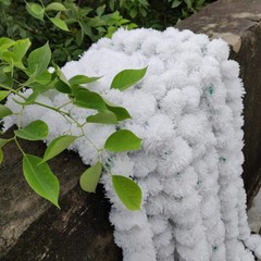 Artificial Marigold Flower Garlands Indian Wedding Decoration White String Lots