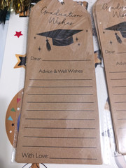 Graduation Party Supplies. Decorations, stickers, clings, plates, napkins, glass