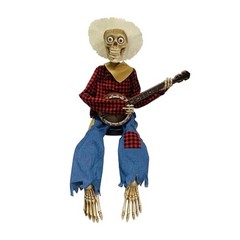 Halloween Banjo Playing Skeletons Decorations Outdoor/Indoor Halloween Decors