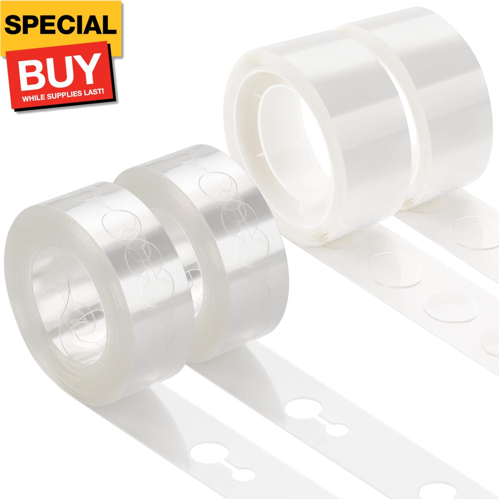 Balloon Arch Strip Kit for Garland, 32.8 Feet Balloon Tape Strips and 200 Glue P