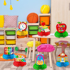 Back to School Decorations,12Pcs Welcome Back to School Table Decorations Honeyc