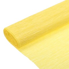 Crepe Paper Roll 8.2ft Long 98 Inch Wide for Decoration, Yellow