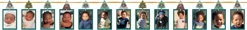 Wilderness Adventure Outdoors Camping Birthday Party Decoration Photo Garland
