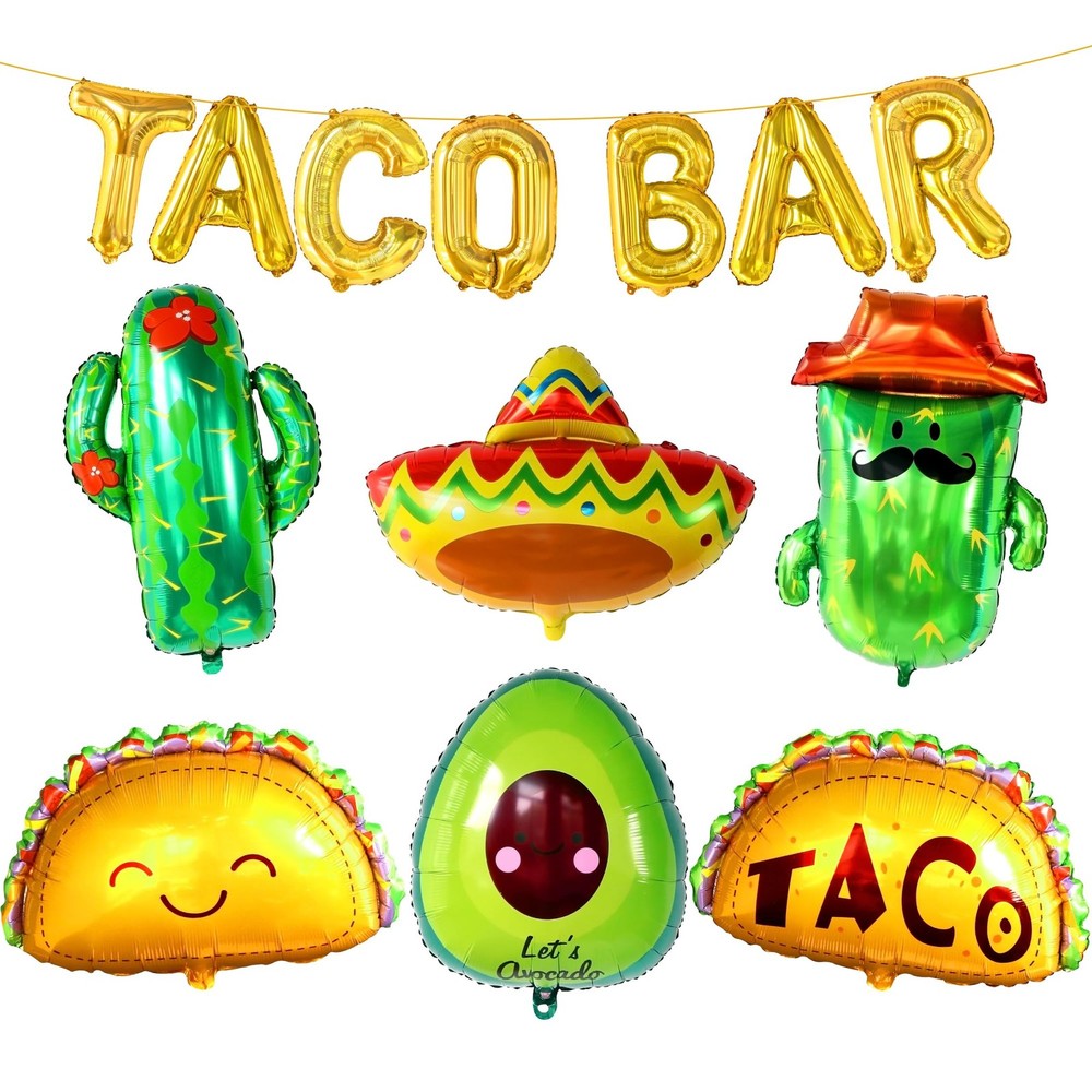 , Cinco De Mayo Decorations – Huge 13 Pcs, Taco Bar Decorations, Fiesta Party…