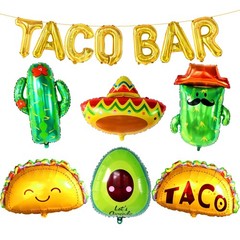 , Cinco De Mayo Decorations – Huge 13 Pcs, Taco Bar Decorations, Fiesta Party…