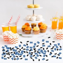 120 PCS Congrats PhD Dr PHinally Done Graduation Glitter Table Confetti