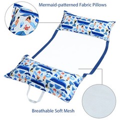FindUWill 2Pack Fabric Pool Floats, Inflatable Water Hammocks, XL Large Pool …