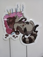Happy Birthday Yard signs 15, Large size 16” waterproof Slip-proof Metal Stakes